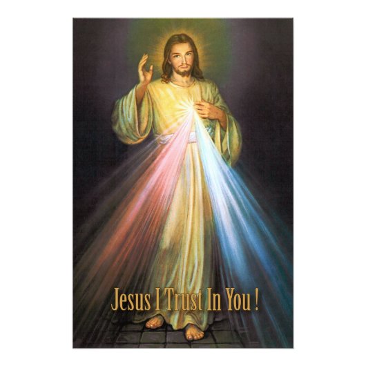 DAS DIVINE MERCY-LIEFERBILD FOTODRUCK (Vorne)