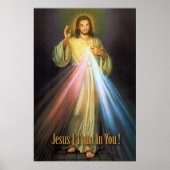 DAS DIVINE MERCY-LIEFERBILD POSTER (Vorne)