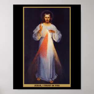 Das Divine Mercy Shirt Premium Poster