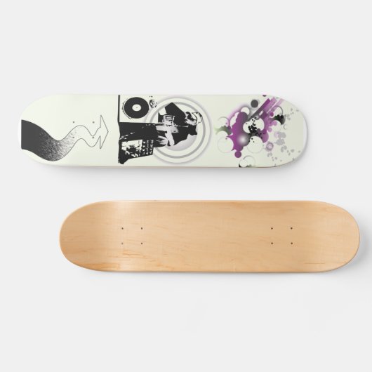 Das DJ Skateboard (Horizontal)