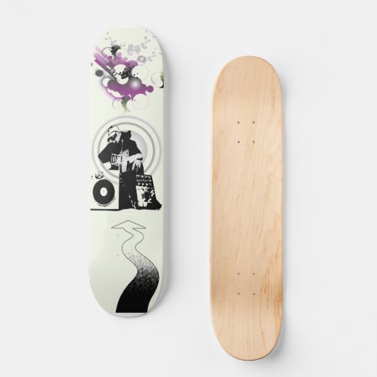 Das DJ Skateboard (Vorderseite)