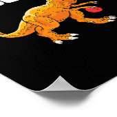 Das Dodgesaurs-Dodge Ball Dinosaur Dodgeball Playe Poster (Ecke)