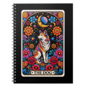 Das Dog Spirit Tarot Card Notebook Notizblock (Vorderseite)