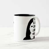 Das Dogma lebt in mir Zweifarbige Tasse (VorderseiteRechts)