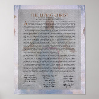 Das Dokument der Zeichnungsreihe "The Living Chris Poster