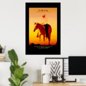 Das Dokumentarposter Reining Poster (Heimbüro)