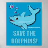 Das Dolphin-Poster gerettet Poster (Vorne)