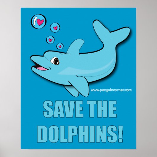 Das Dolphin-Poster gerettet Poster (Vorne)