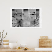 Das Dominoe-Prinzip Poster (Küche)