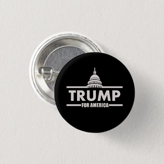 Das Donald- Trump-Weiße Haus Button (Vorne & Hinten)