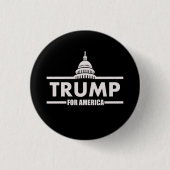 Das Donald- Trump-Weiße Haus Button (Vorderseite)