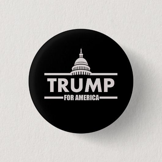 Das Donald- Trump-Weiße Haus Button (Vorderseite)