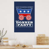 Das Donner-Party - hungrig nach etwas anderem? Poster (Küche)
