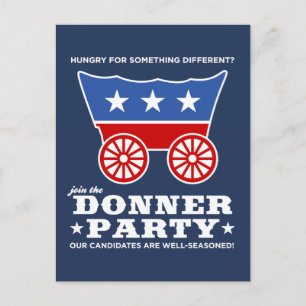 Das Donner-Party - hungrig nach etwas anderem? Postkarte