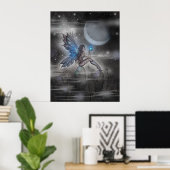 Das Doodler Mystical Fairy Poster drucken (Heimbüro)
