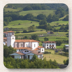 Das Dorf Amaiur im Baztan Valley of Getränkeuntersetzer