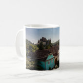 Das Dorf Birthälm in Rumänien Kaffeetasse (Vorderseite Links)