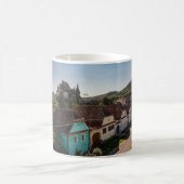 Das Dorf Birthälm in Rumänien Kaffeetasse (Mittel)