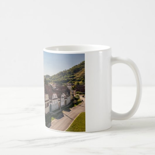 Das Dorf Birthälm in Rumänien Kaffeetasse (Rechts)