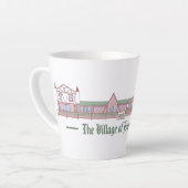 Das Dorf der vier Jahreszeiten Milchtasse (Linke Ecke)