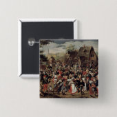 Das Dorf-Festival Button (Vorne & Hinten)