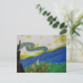 Das Dorf Postkarte (Stehend Vorderseite)