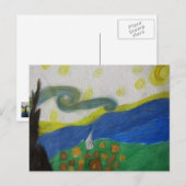 Das Dorf Postkarte (Vorne/Hinten)