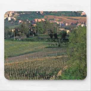 Das Dorf San Gimignano liegt im Wald Mousepad