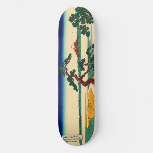 Das Dorf Sekiya am Sumida Skateboard (Vorderseite)