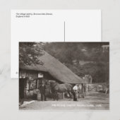 Das Dorf smithy sepithy postcard Postkarte (Vorne/Hinten)