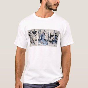 Das Dorf von Yatsuhashi bei Okasaki T-Shirt