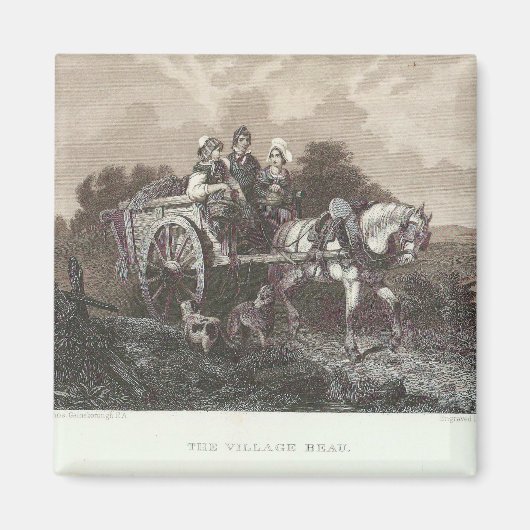 Das Dorfbeau Magnet (Vorne)