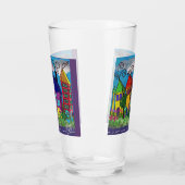 Das Dorfglas Glas (Links)