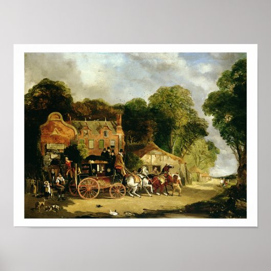 Das Dorking und die London Royal Mail verließ die Poster (Vorne)