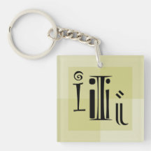 Das Dotting the Is Elegante Typografie Art, Mit Mo