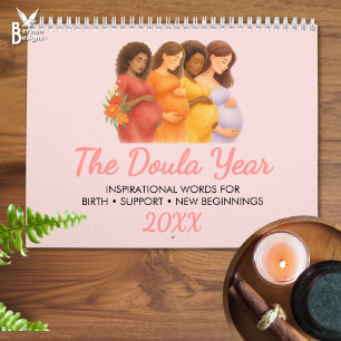Das Doula-Jahr-Geschenk für Geburtshelferinnen und Kalender