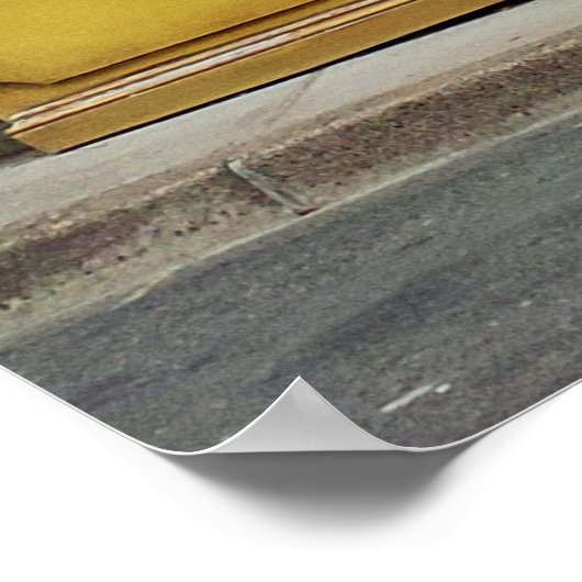 Das Dove Bistro, Verteuile Sur Charente. Poster (Ecke)