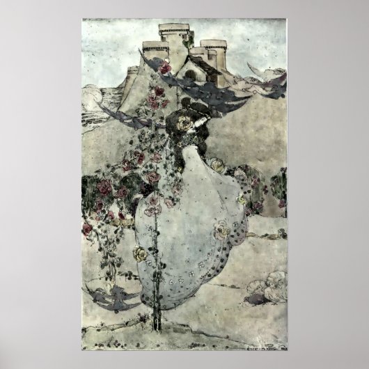 Das Dove-Cot by the Sea von Jessie King (1905) Poster (Vorne)