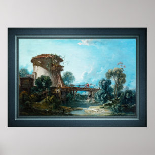 Das Dovecote von François Boucher Poster