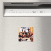 Das Downhill Club Werbeplakat Magnet (In Situ (Geschirrspüler))