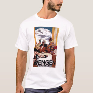 Das Downhill Club Werbeplakat T-Shirt