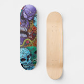 Das Drache-Wächter-Skateboard Skateboard (Vorderseite)