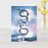 das Dracheduell Karte (Gelbe Blume)