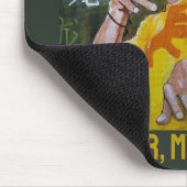 Das Drachen-Gemälde von Alfred Fox Mousepad (Ecke)
