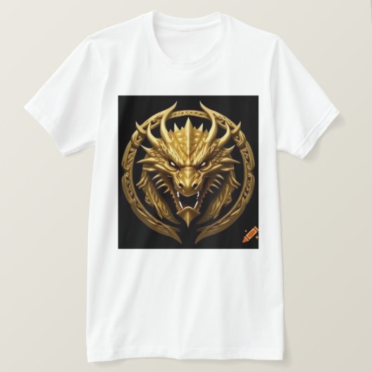 Das Drachenbild T-Shirt (Design vorne)