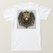 Das Drachenbild T-Shirt (Design Rückseite)