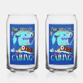 Das Drachenboot ruft Dosenglas (Vorderseite)