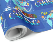Das Drachenboot ruft Geschenkpapier (Rolleneckpunkt)