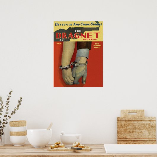 Das Dragnet Poster (Küche)