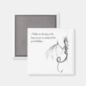 Das Dragon Page Magnet (Vorderseite/Rückseite)